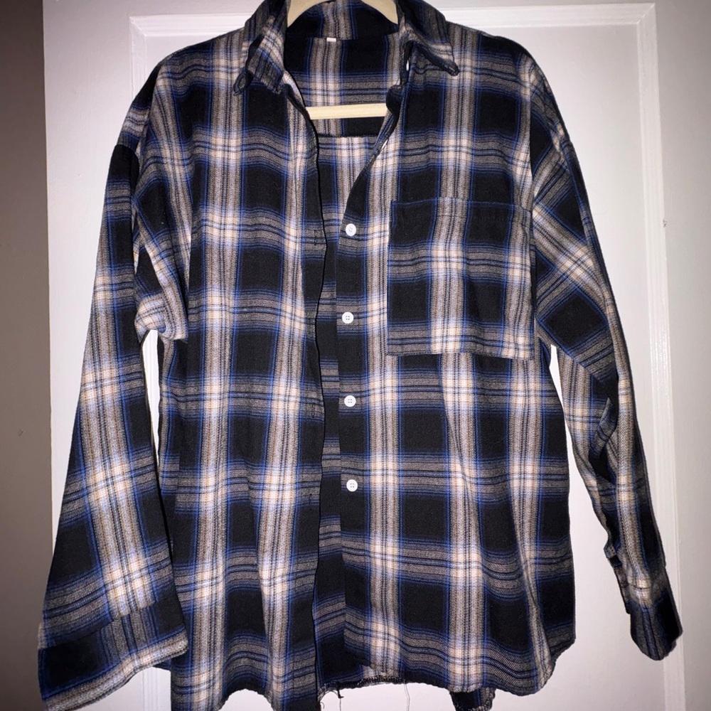 Women's Plaid Button Down Shirt